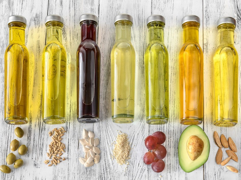 Óleos vegetais e óleos essenciais